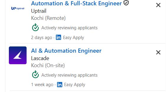 AI Automation with n8n & Make.com internship jobs in Al Wakrah