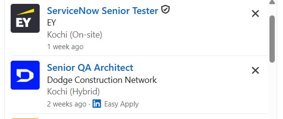 AI for Software Testing internship jobs in Al Wakrah