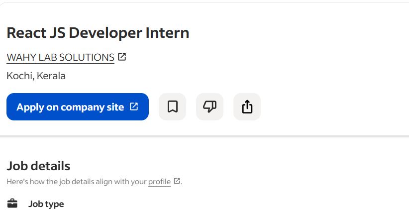 AI, ML & React.js internship jobs in Al Wakrah