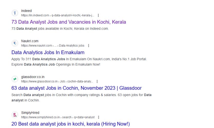 Data Analytics internship jobs in Doha