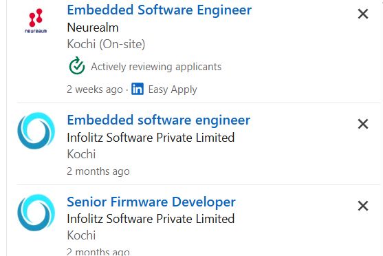 Embedded Systems & Edge AI internship jobs in Mesaieed