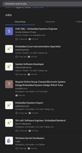 Embedded Systems internship jobs in Al Wakrah
