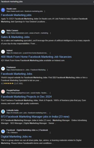 Facebook Marketing internship jobs in Dukhan