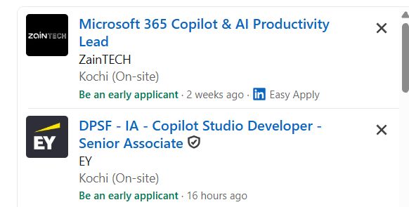 Microsoft Copilot & AI Productivity internship jobs in Doha