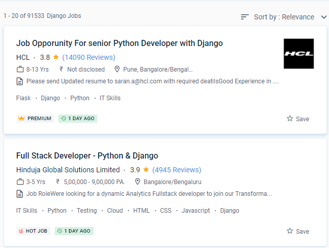 Python/Django internship jobs in Qatar