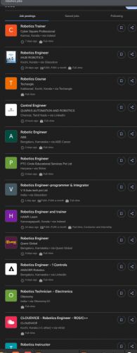 Robotics internship jobs in Al Wakrah